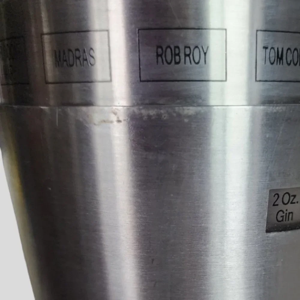 RESTORATION HARDWARE Cocktail shaker with Dial Drink Recipes